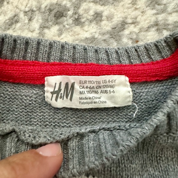 Boys H&M Holiday Rudolph Sweater - Picture 3 of 3